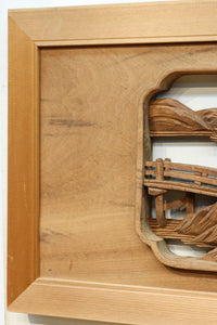 Deep-relief carved ranma EZ3161ab