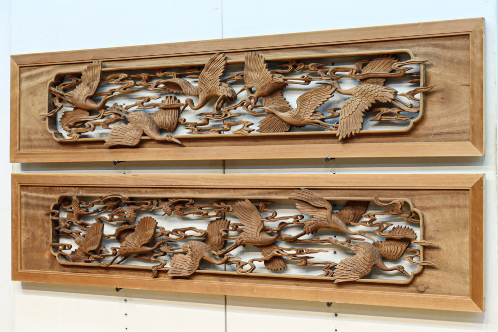 Deep-relief carved Ranma EZ3163ab