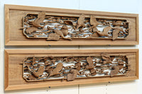 Deep-relief carved Ranma EZ3163ab