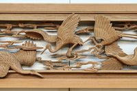 Deep-relief carved Ranma EZ3163ab