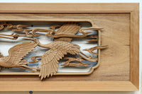 Deep-relief carved Ranma EZ3163ab