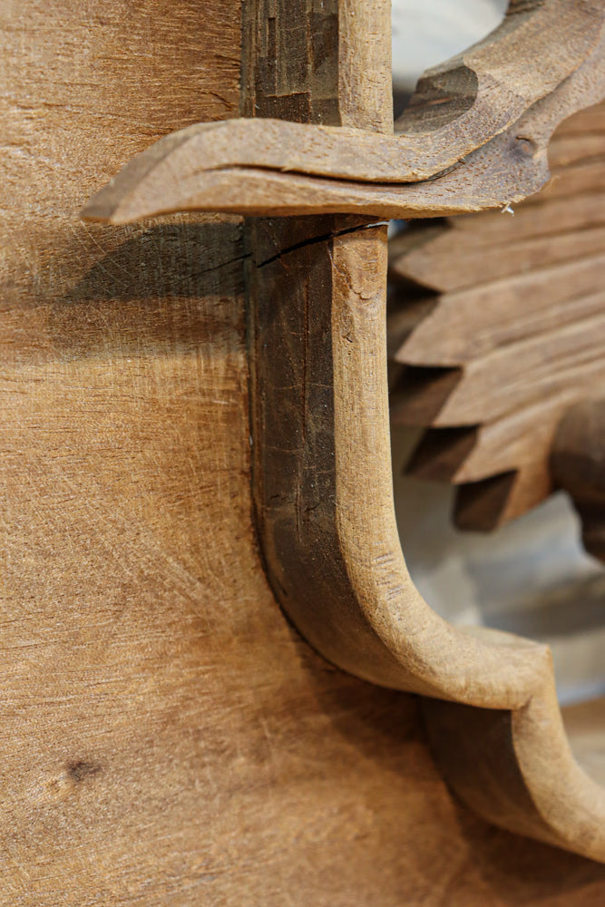 Deep-relief carved Ranma EZ3163ab