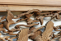 Deep-relief carved Ranma EZ3163ab