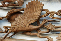 Deep-relief carved Ranma EZ3163ab