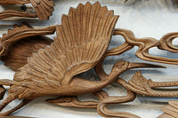 Deep-relief carved Ranma EZ3163ab