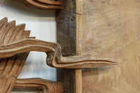 Deep-relief carved Ranma EZ3163ab