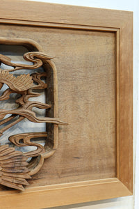 Deep-relief carved Ranma EZ3163ab