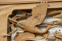 Deep-relief carved Ranma EZ3163ab
