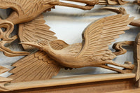 Deep-relief carved Ranma EZ3163ab