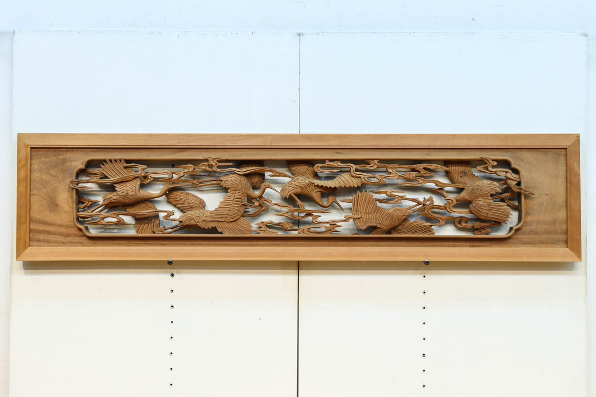 Deep-relief carved Ranma EZ3163ab