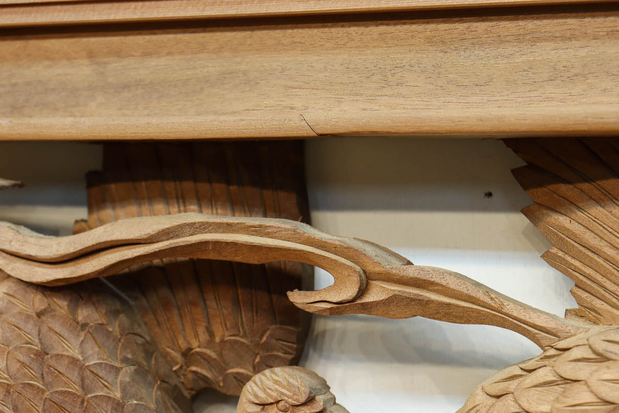 Deep-relief carved Ranma EZ3163ab