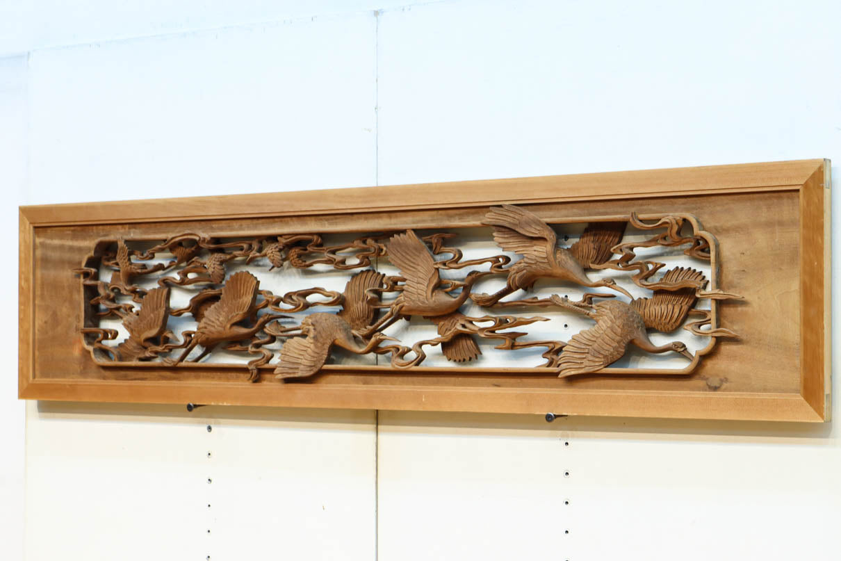 Deep-relief carved Ranma EZ3163ab