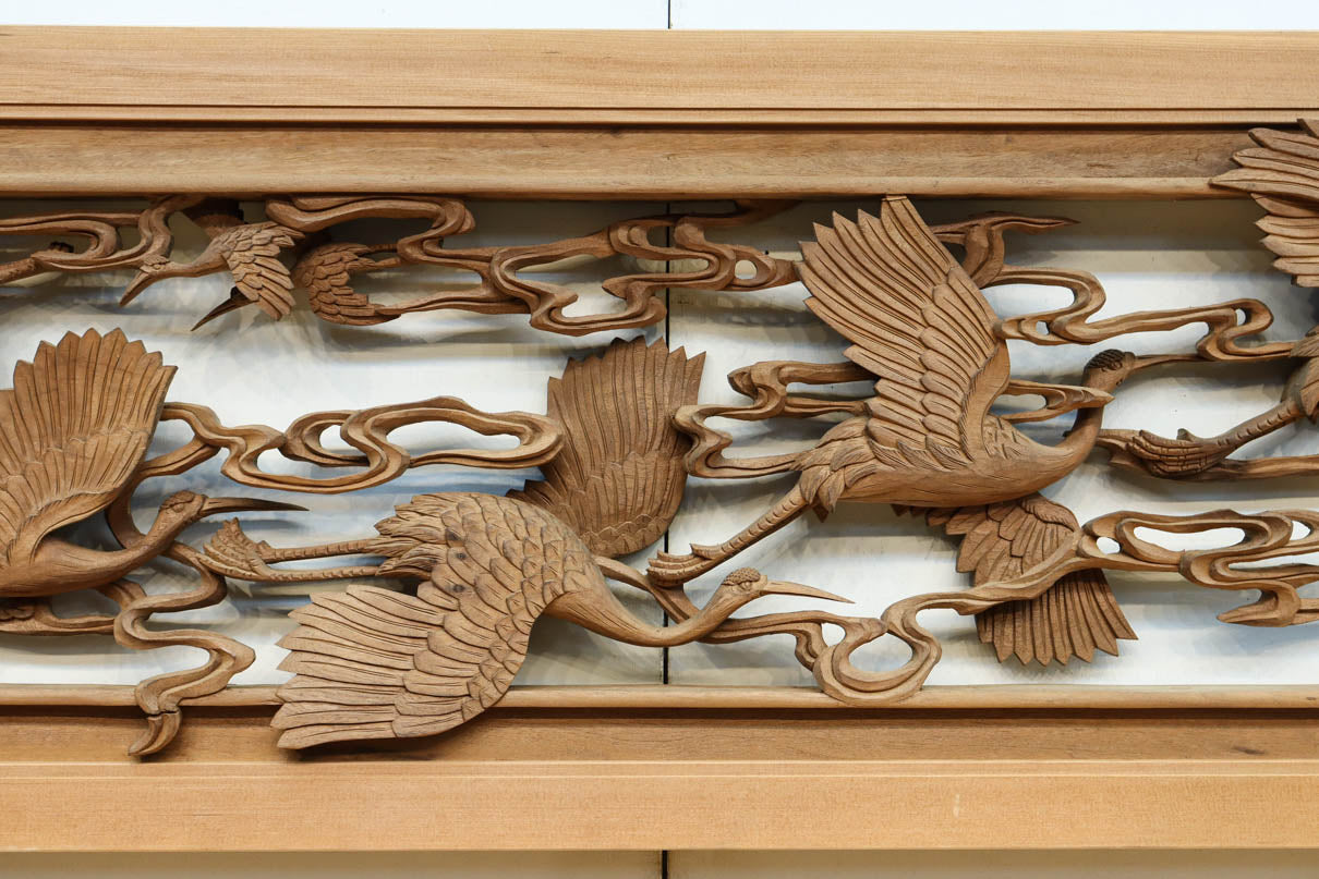 Deep-relief carved Ranma EZ3163ab
