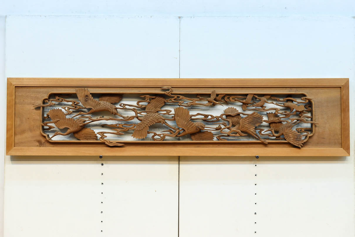 Deep-relief carved Ranma EZ3163ab