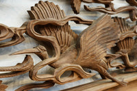 Deep-relief carved Ranma EZ3163ab