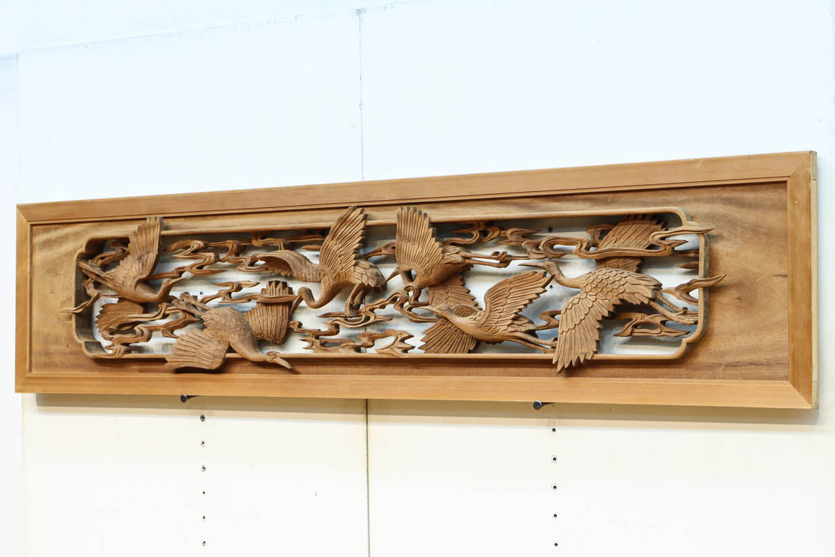 Deep-relief carved Ranma EZ3163ab