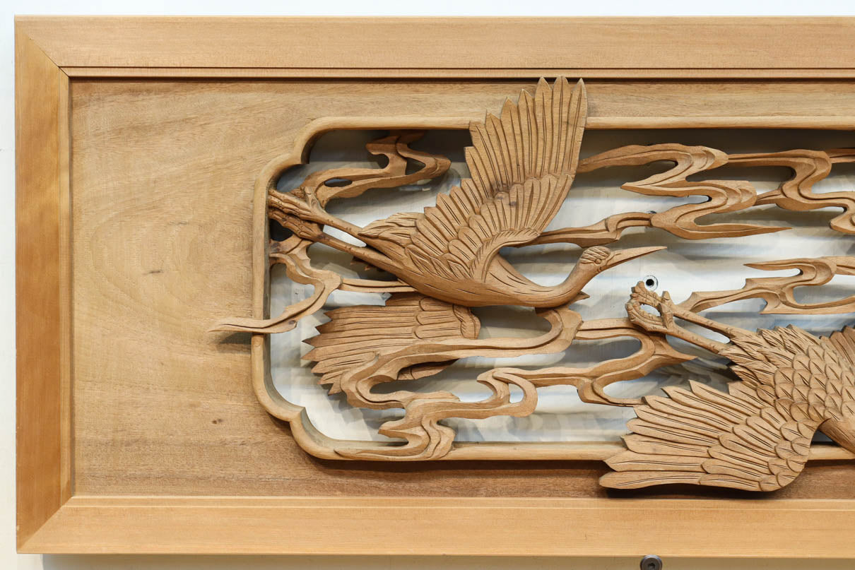 Deep-relief carved Ranma EZ3163ab
