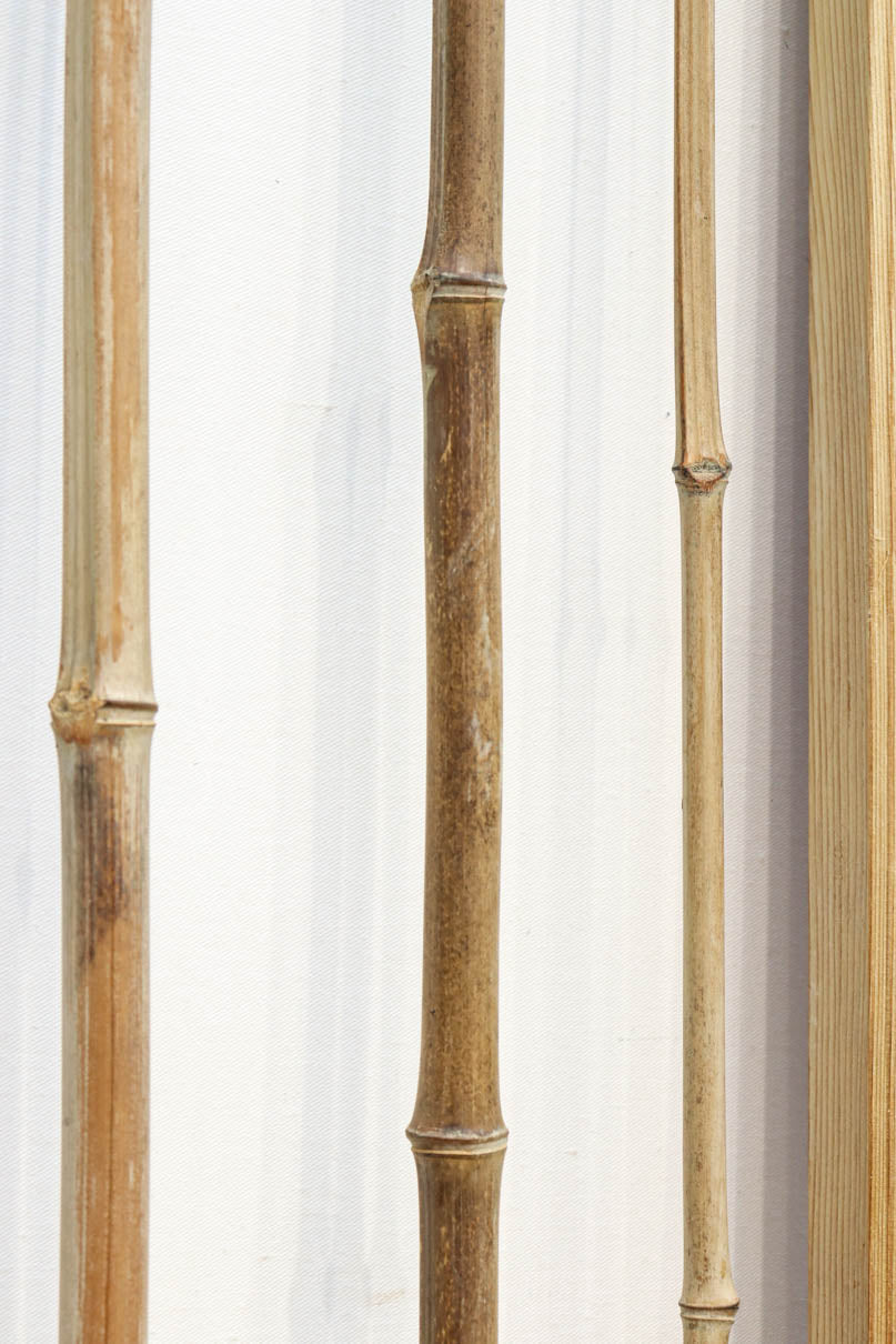 幅869ミリ　繊細な竹の並びに風情漂う格子戸　F7932　在庫2枚