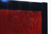 幅911ミリ　漆の色彩に極上の欅杢目模様が見栄えのする金沢板戸　F8125a　在庫2枚