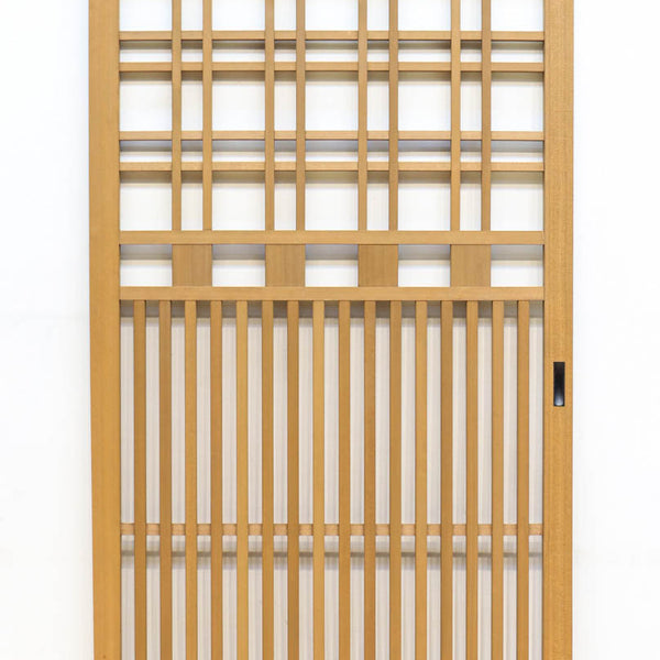 銅版画 : 有地好登「The scence of a lattice door」 銅版画 : 有地好