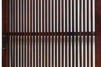 幅670ミリ　スリムサイズ！！深みを増した色彩で落ち着きある全面丸格子戸　F8437　在庫1枚