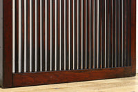 幅670ミリ　スリムサイズ！！深みを増した色彩で落ち着きある全面丸格子戸　F8437　在庫1枚