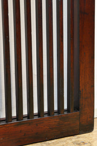 幅670ミリ　スリムサイズ！！深みを増した色彩で落ち着きある全面丸格子戸　F8437　在庫1枚