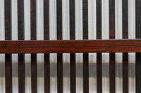 幅670ミリ　スリムサイズ！！深みを増した色彩で落ち着きある全面丸格子戸　F8437　在庫1枚