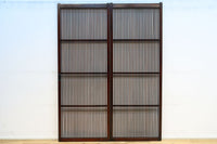 幅670ミリ　スリムサイズ！！深みを増した色彩で落ち着きある全面丸格子戸　F8437　在庫1枚