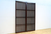 幅670ミリ　スリムサイズ！！深みを増した色彩で落ち着きある全面丸格子戸　F8437　在庫1枚