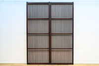 幅670ミリ　スリムサイズ！！深みを増した色彩で落ち着きある全面丸格子戸　F8437　在庫1枚