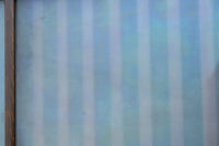 高さ1920ミリ　落ち着いた眺めの2種類ガラス入り背高格子戸　F8440　在庫2枚