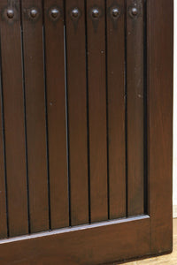 幅896 高さ1823ミリ　重厚感ある作りで落ち着いた佇まいの全面平格子戸　F8442　在庫2枚