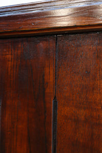 幅848ミリ　稀少デザイン！！溝の装飾を施した格調ある板戸　F8456　在庫2枚