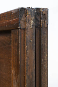 幅848ミリ　稀少デザイン！！溝の装飾を施した格調ある板戸　F8456　在庫2枚