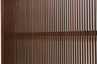 幅898ミリ　繊細な格子作りで和の趣きある大阪格子戸　F8457　在庫2枚