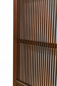 幅898ミリ　繊細な格子作りで和の趣きある大阪格子戸　F8457　在庫2枚