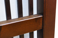 幅862ミリ　繊細な格子が引き立つ華やかな色彩の格子戸　F8464a　在庫2枚