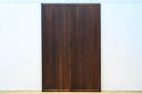 幅568ミリ　古色の落ち着いた風合いがモダンなスリム板戸　F8472　在庫1枚