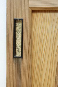 幅877ミリ　素地色の時代を重ねた味わいのある板戸　F8475　在庫3枚