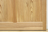 幅877ミリ　素地色の時代を重ねた味わいのある板戸　F8475　在庫3枚