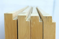 幅887ミリ　凛とした雰囲気の木地色の板戸　F8476　在庫2枚