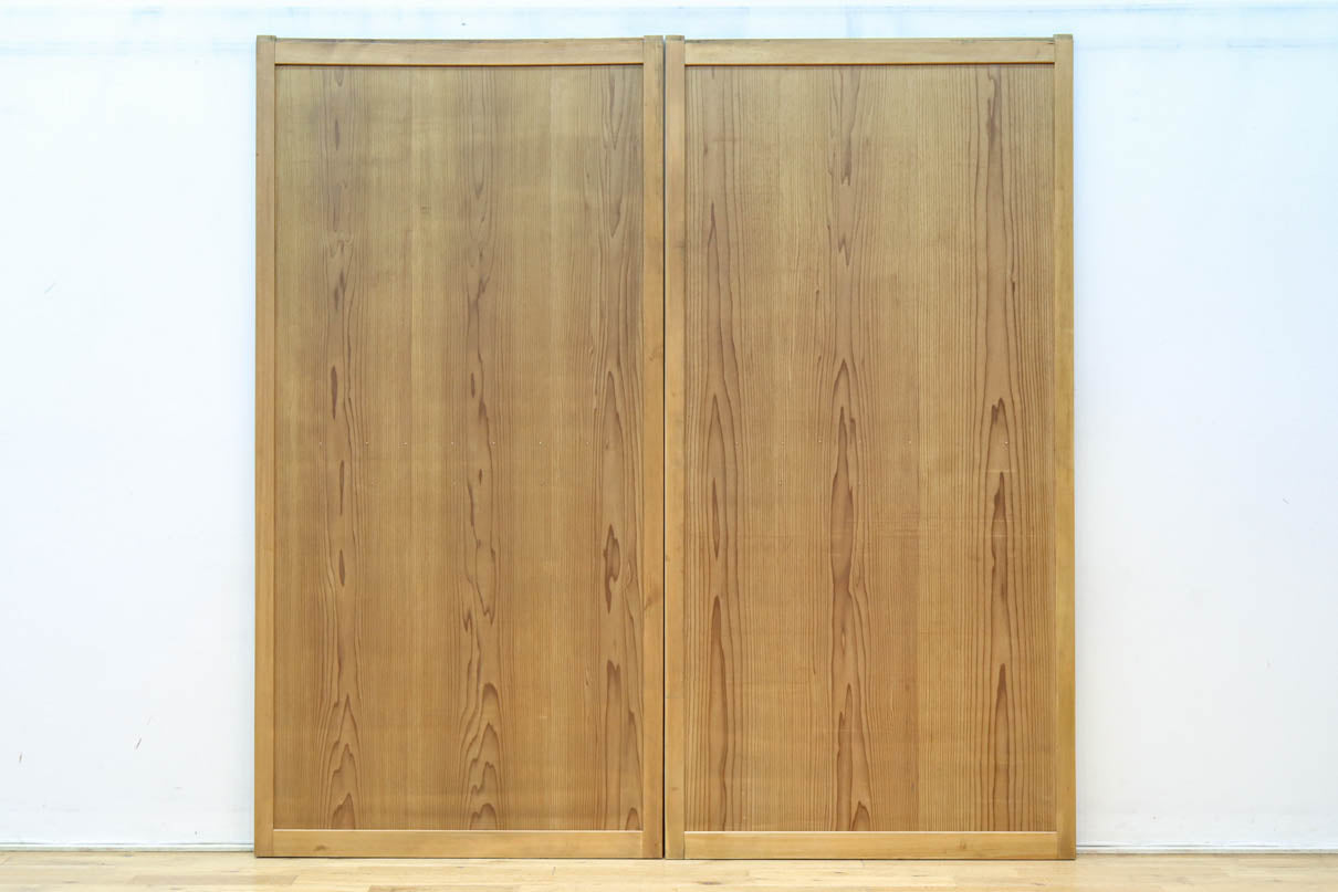 昭和道具　戸板引き戸　掛け軸 経年劣化あり 昭和道具戸板引き戸掛け軸 経年劣化あり