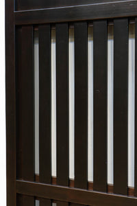 幅925ミリ　落ち着いた面持ちが魅力の透かし無双板戸　F8479　在庫1枚