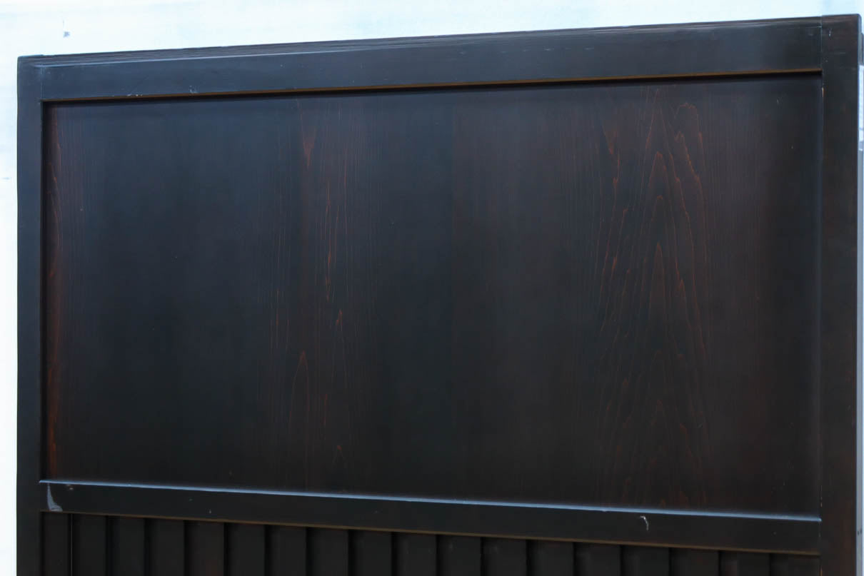 幅915ミリ　風情ある無双づくりの板戸　F8480　在庫1枚