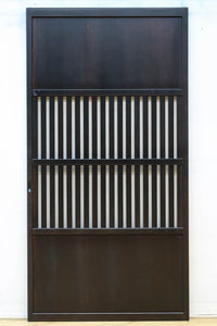 幅915ミリ　風情ある無双づくりの板戸　F8480　在庫1枚