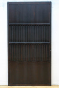 幅915ミリ　風情ある無双づくりの板戸　F8480　在庫1枚