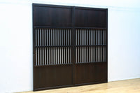 幅915ミリ　風情ある無双づくりの板戸　F8480　在庫1枚