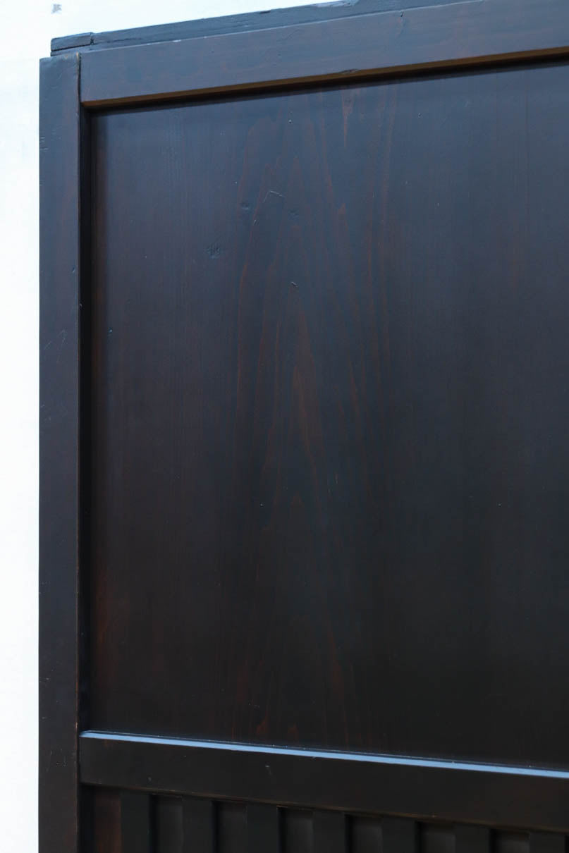 幅915ミリ　風情ある無双づくりの板戸　F8480　在庫1枚