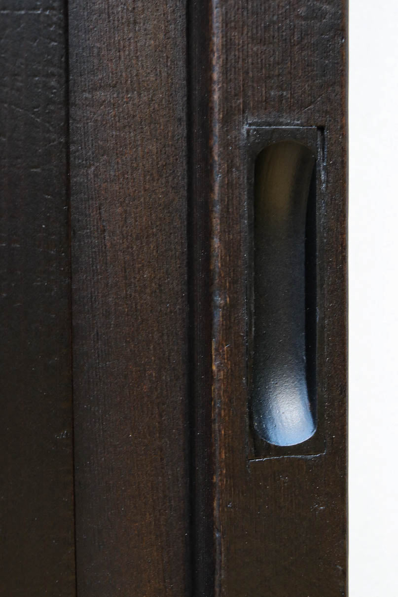 幅915ミリ　風情ある無双づくりの板戸　F8480　在庫1枚